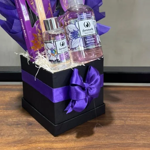 Box de sahumerios y aroma violeta